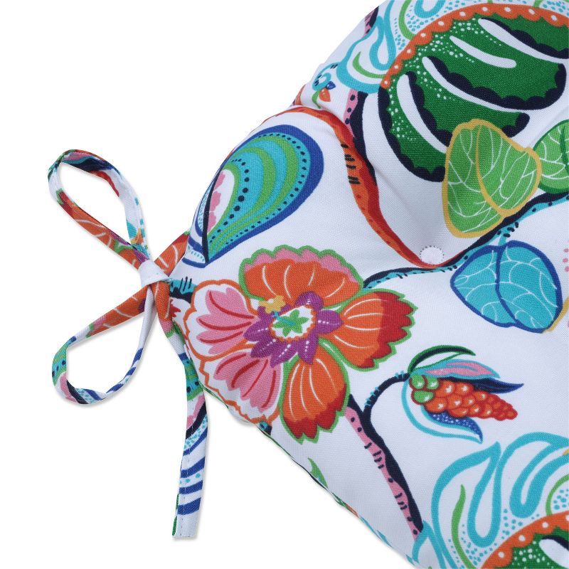 18.5" 2pk Hatteras Black Throw Pillows Black - Pillow Perfect