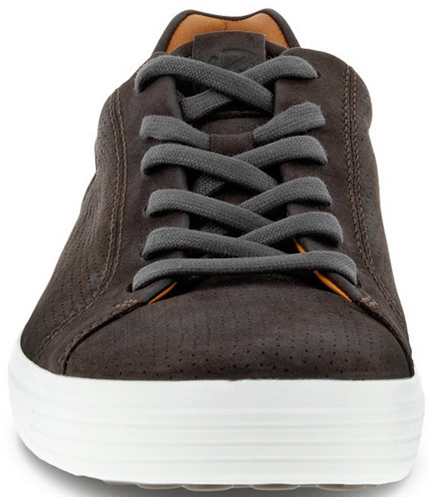 ECCO Men's Soft 7 Street Lace-Up Perforated Sneakers