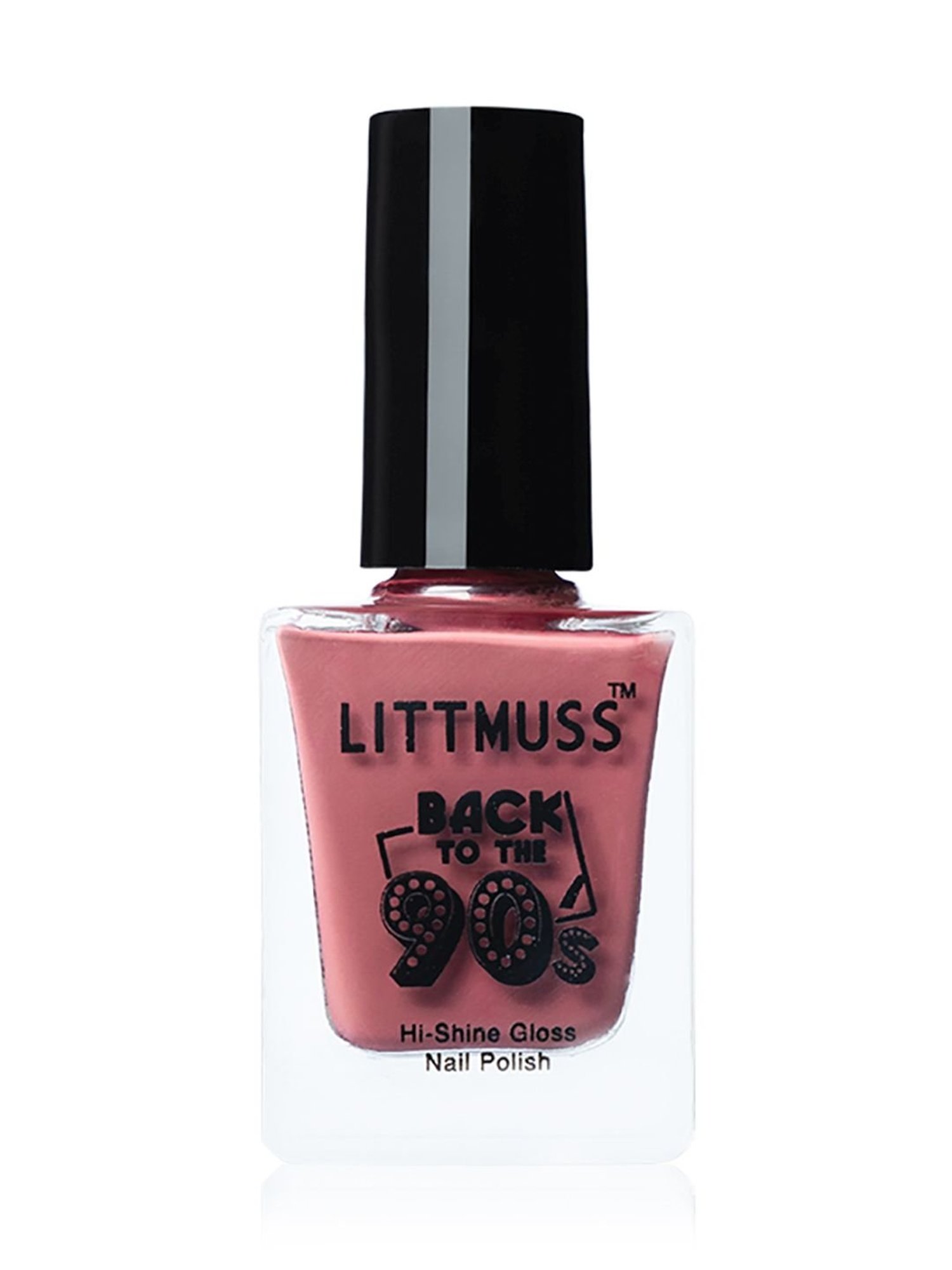 Littmuss Back To The 90's Hi Shine Gloss Nail Polish Tuscany Merlot 040 - 9.5 ml