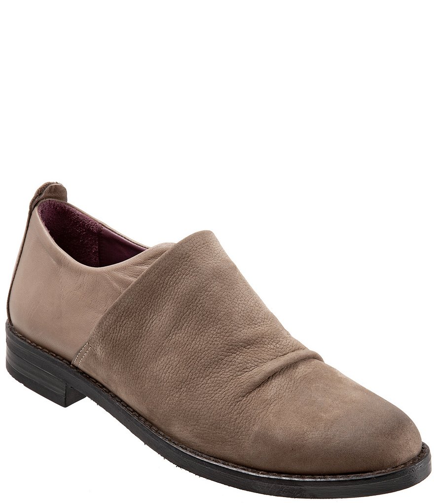 Bueno Passion Nubuck Leather Slip-On Loafers