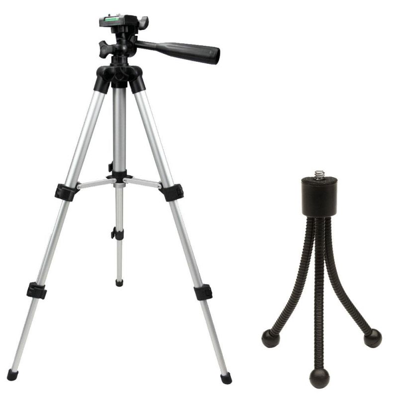 Bower SFD728C E-TTL Flash for Canon + 58mm 3pc Filter Kit + Macro Kit + Wide Angle & Telephoto Lens + 32GB Memory Card  +  DSLR Backpack + Cleaning Kit + Large Tripod + Small Tripod