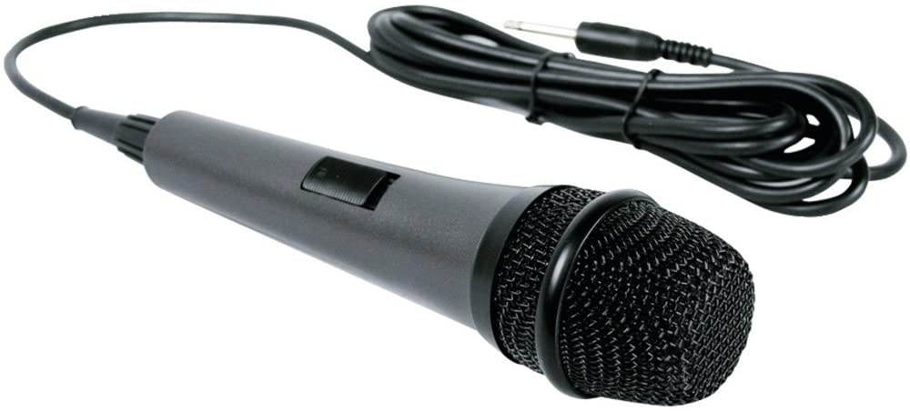 Unidirectional Dynamic Microphone with 10 Ft. Cord,Black