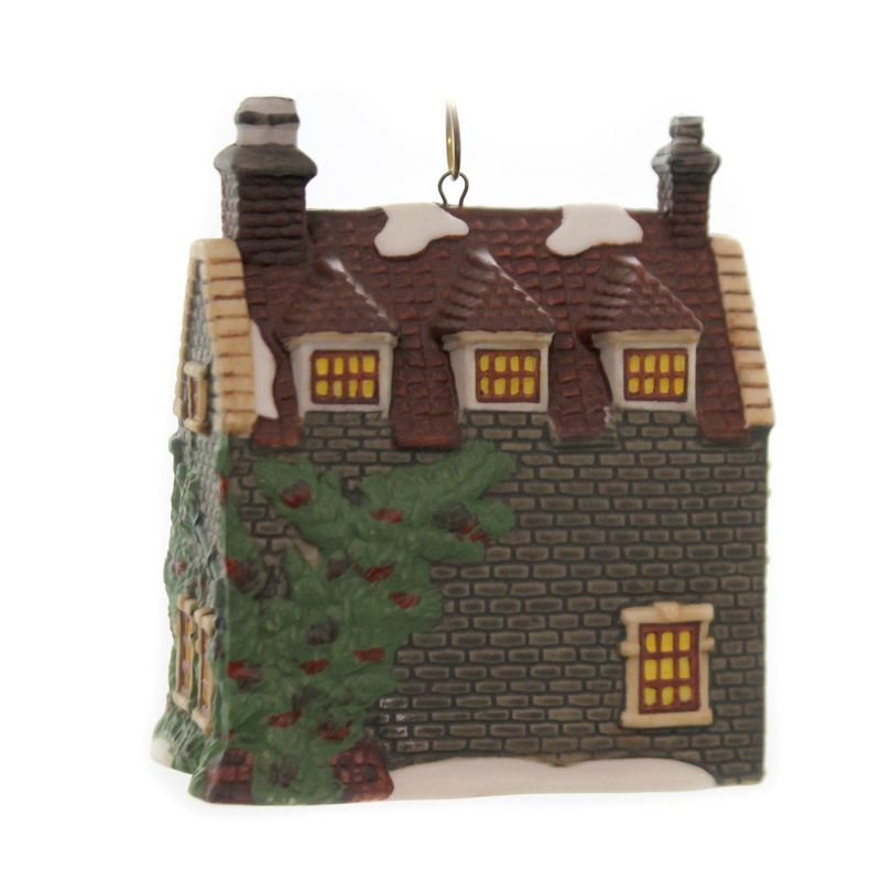 Holiday Ornaments 3.25" Dedlock Arms Charles Dickens Heritage  -  Tree Ornaments