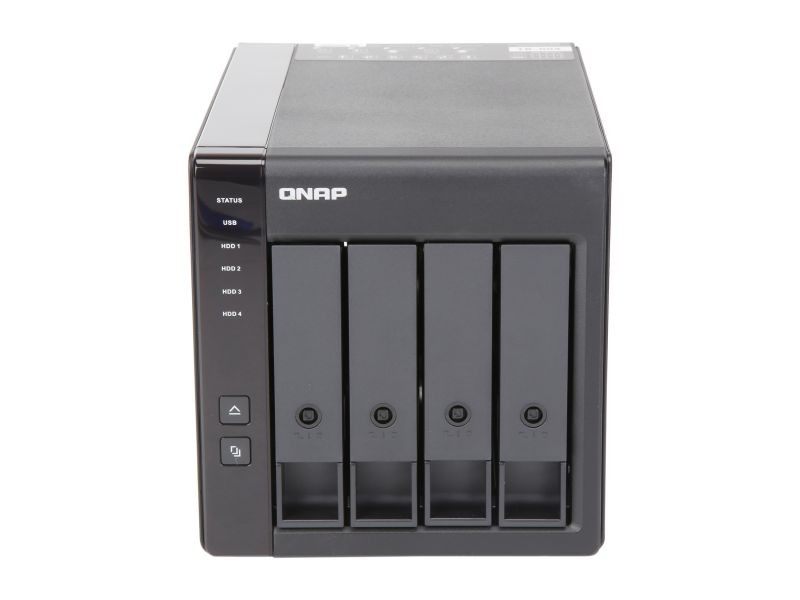 QNAP TR-004-US 4-Bay USB 3.0 Type-C (5Gbps) Hardware RAID Expansion Enclosure / DAS
