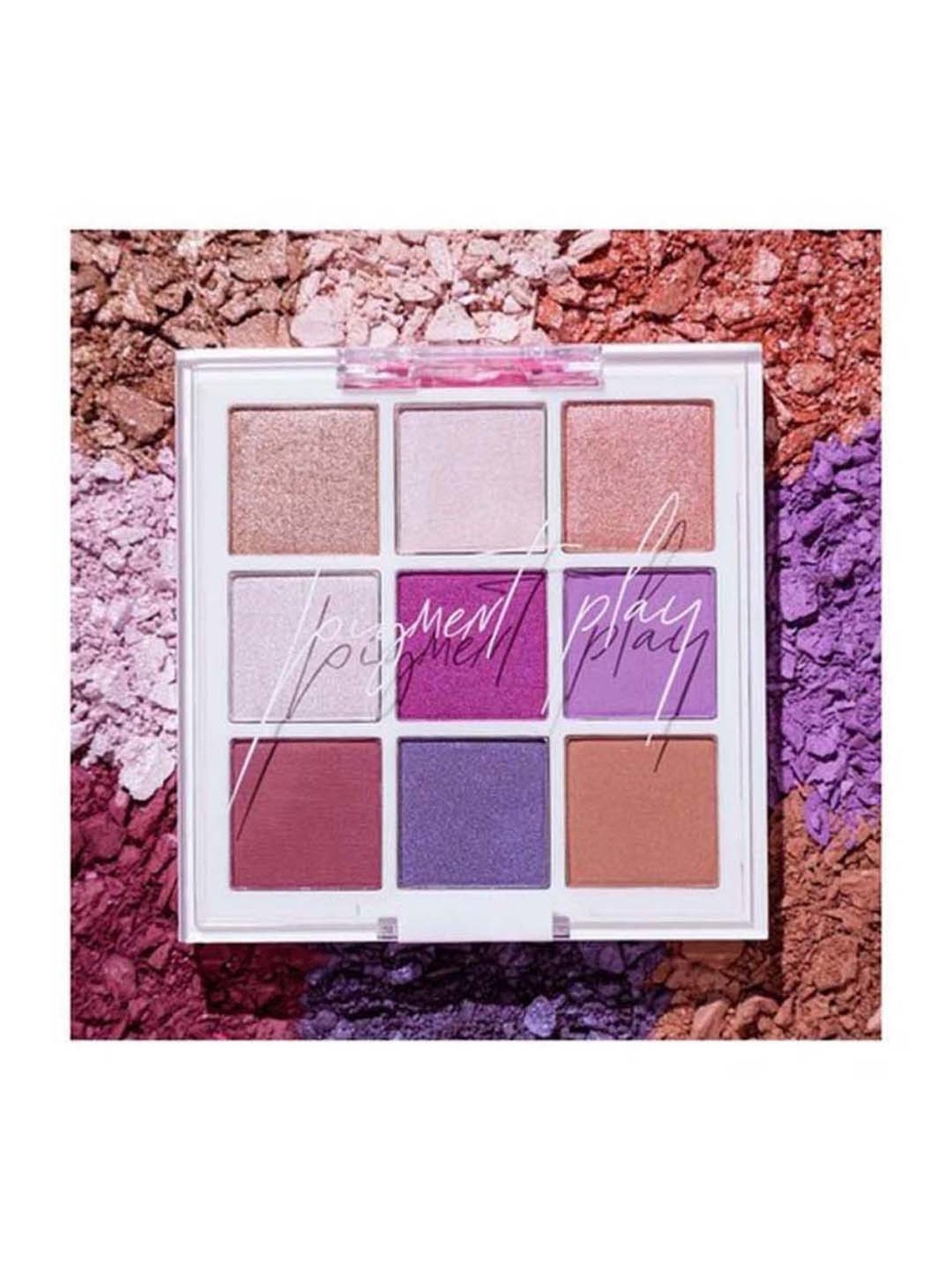 Pigment Play Playground Hero Shadow Palette - Golden Lilac Fields - 9 gm