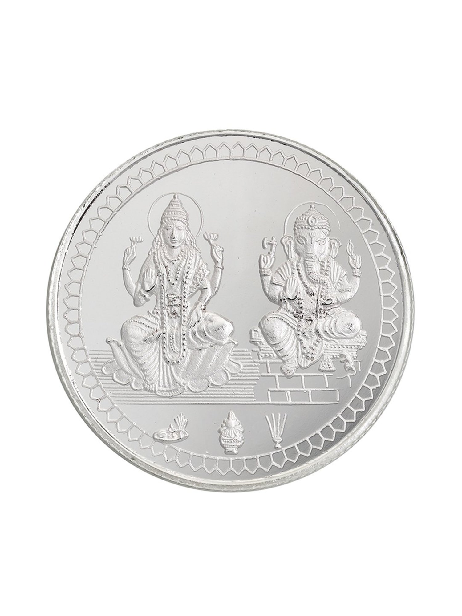 Bangalore Refinery 2 in 1 999 100gm Silver Coin
