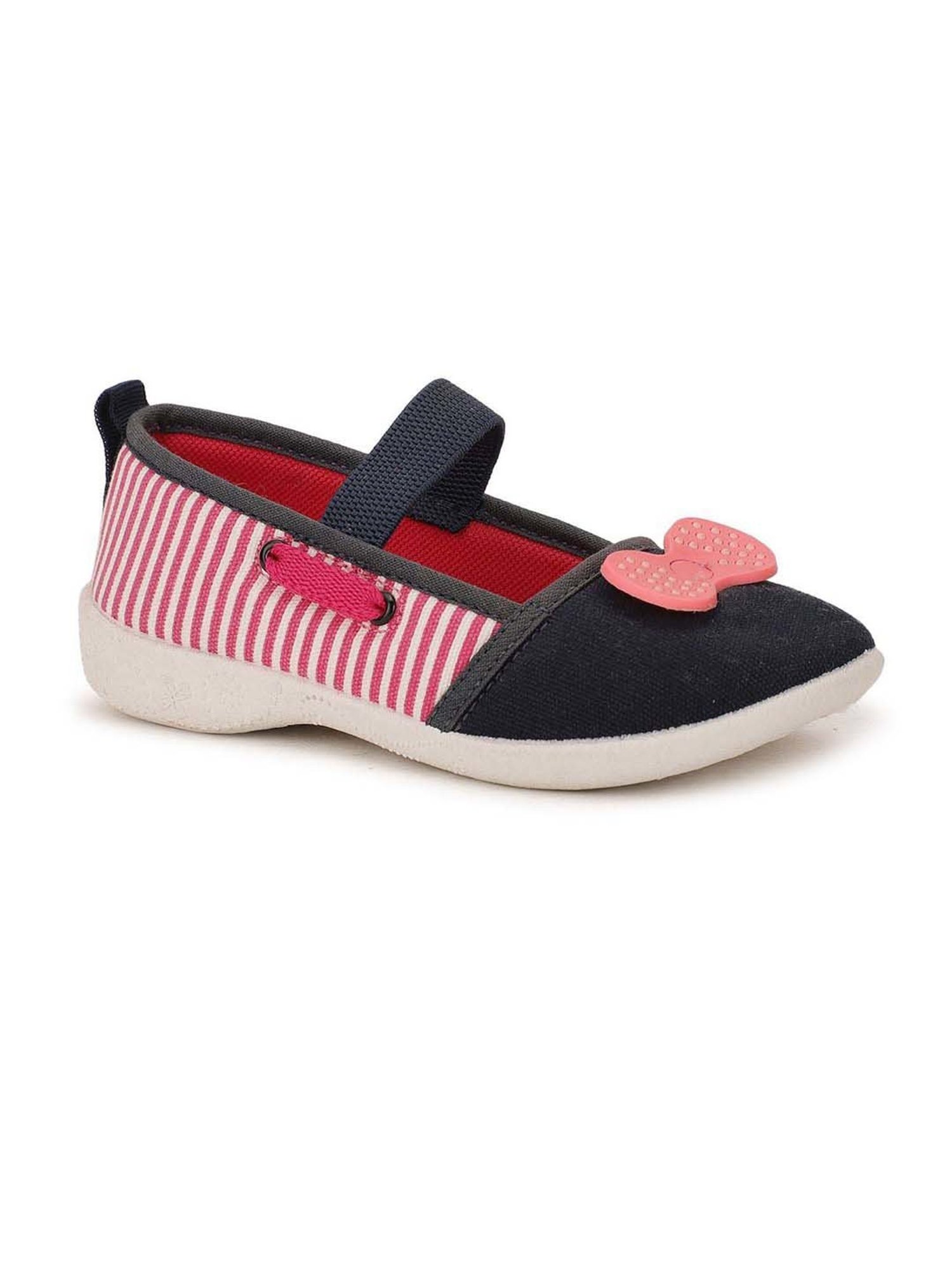 Bubblegummers by Bata Kids Black & Pink Mary Jane Shoes