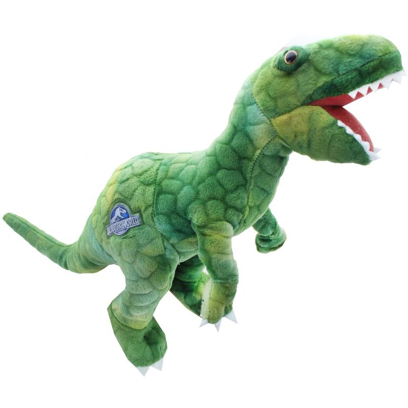 Johnny's Toys Jurassic World 7 Inch Stuffed Character Plush | Hybrid Green Raptor