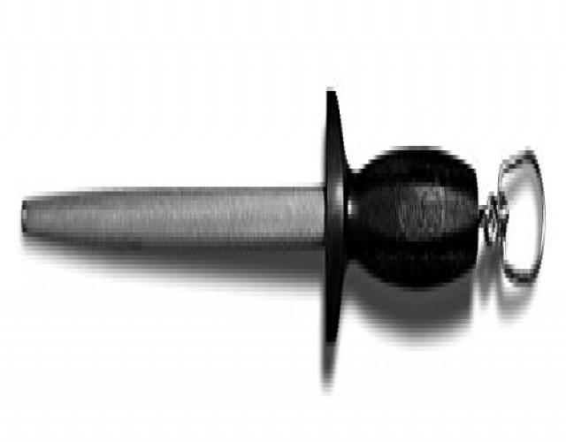 DEXTER RUSSELL 07343 12" Carbon Steel Knife Sharpener with Swivel