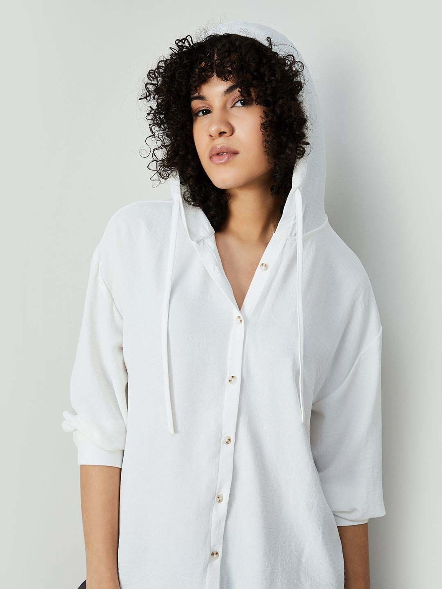 Ginger by Lifestyle White Regular Fit T-Shirt