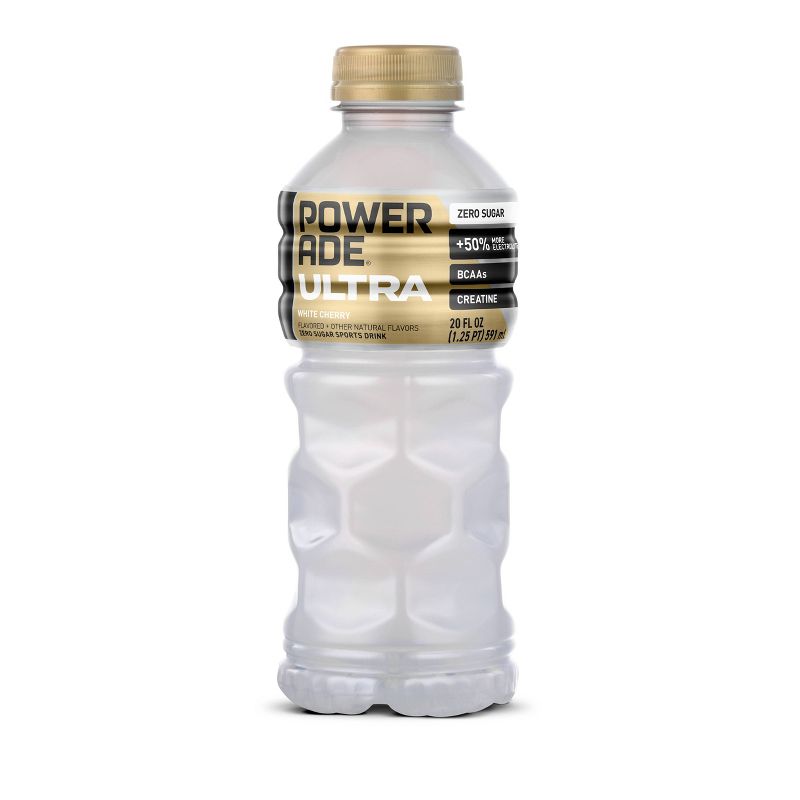 POWERADE Ultra White Cherry Sports Drink - 20 fl oz Bottle