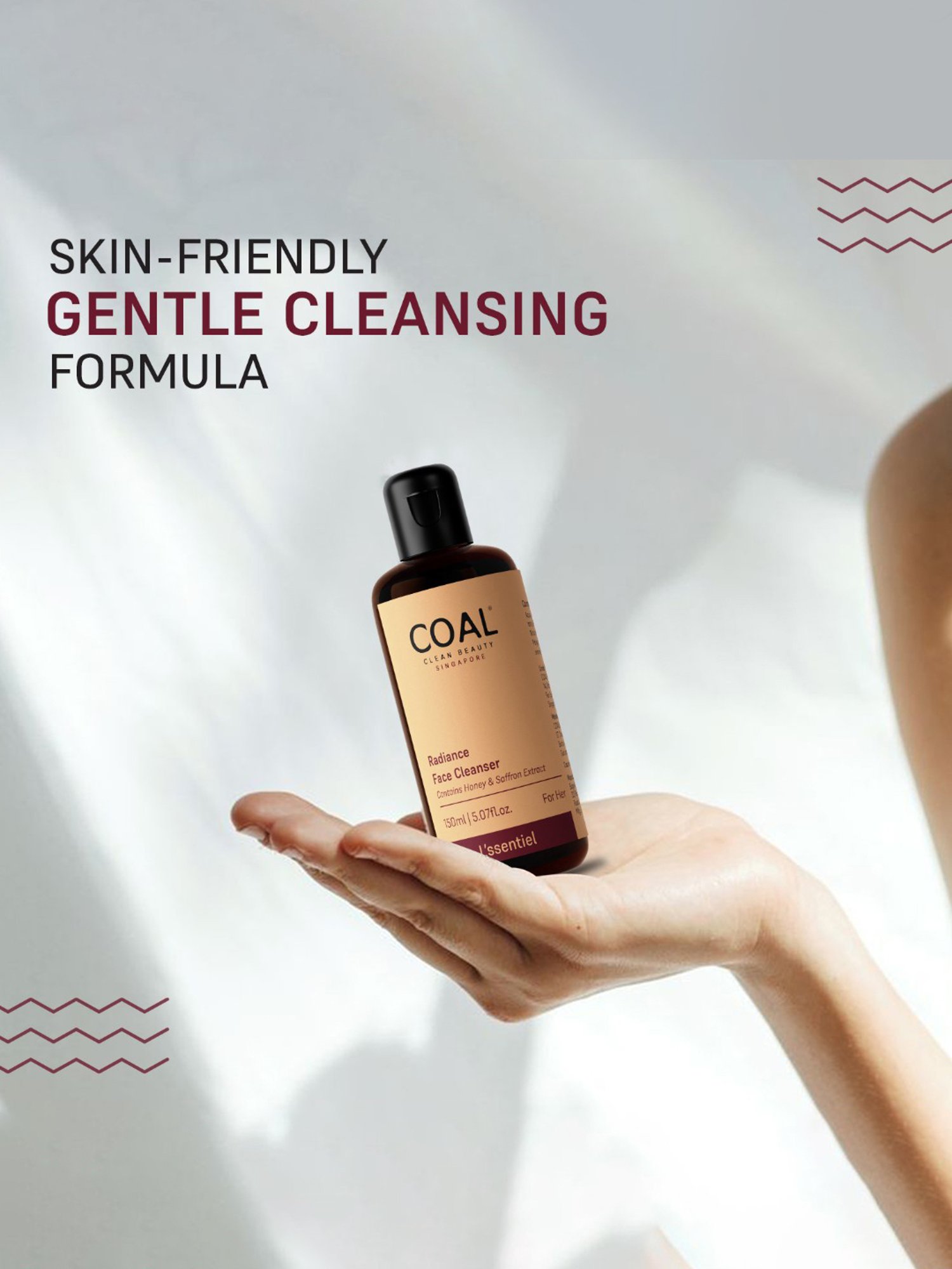 COAL Clean Beauty Radiance Face Cleanser - 150 ml