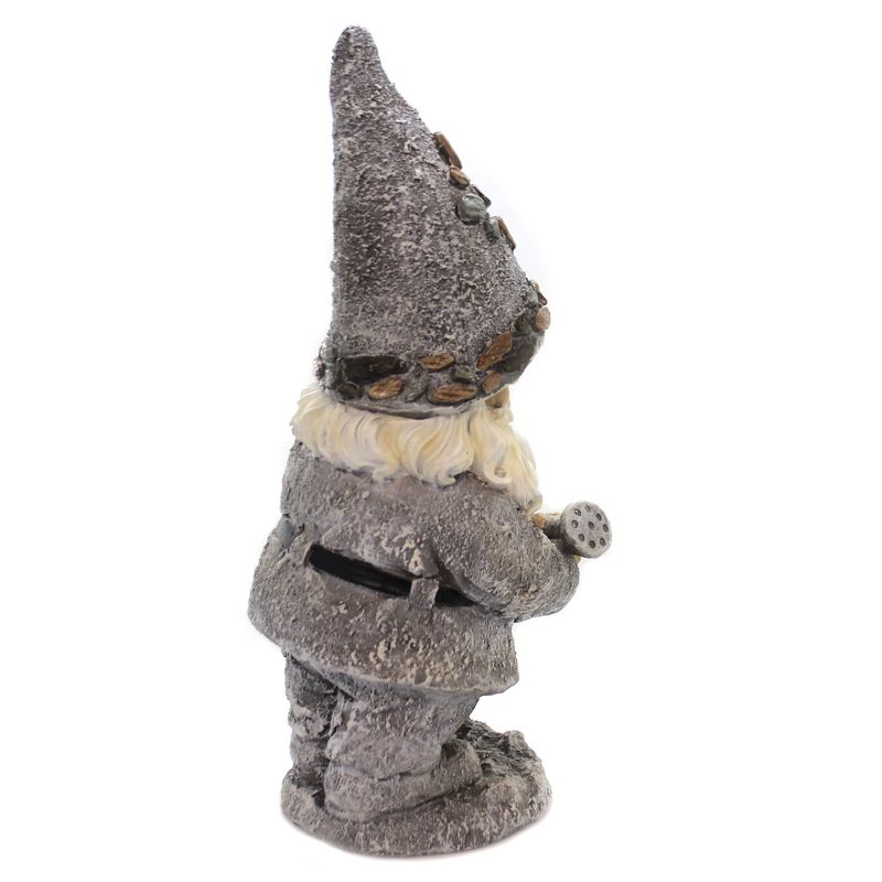 Home & Garden 14.0" Gnome With Watering Can Guarding Earths Treasures Roman, Inc  -  Outdoor Sculptures And Statues