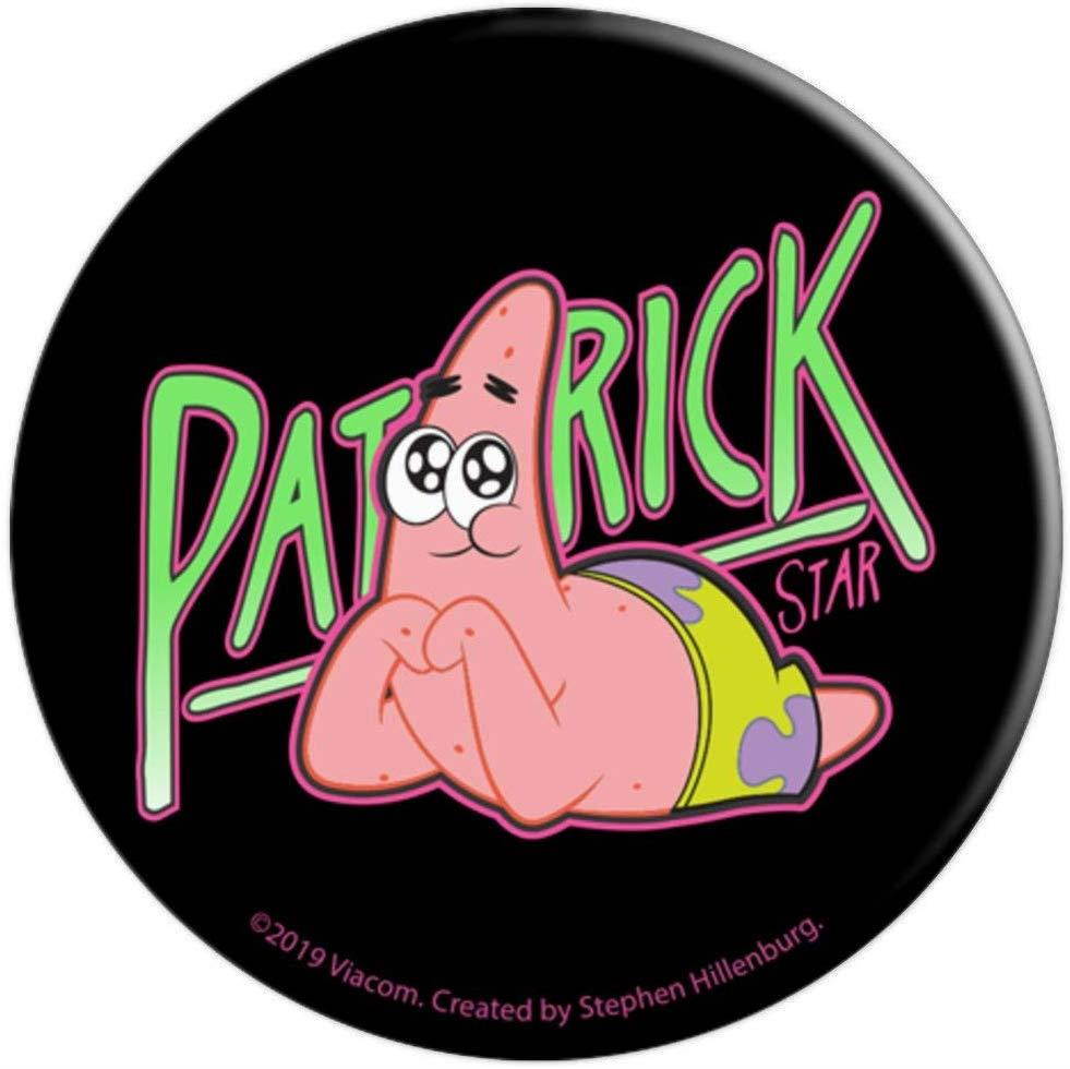 Spongebob Squarepants Patrick Star Cute Portrait PopSockets Grip and Stand for Phones and Tablets