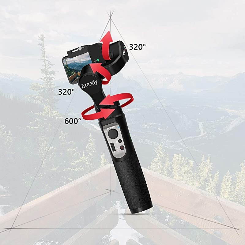 iSteady Pro3 Action Camera 3Axis Gimbal Stabilizer for GoPro 8765 for Osmo Action and Other Action Cameras Support WiFi Cable Control Inception ModeGimbal for GoPro8