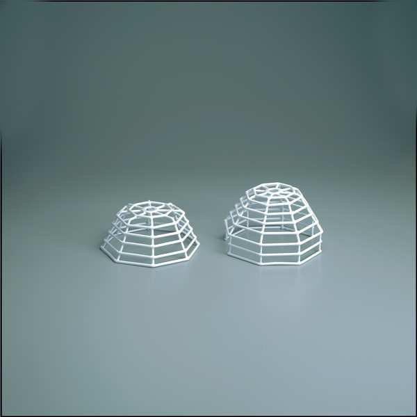 SAFETY TECHNOLOGY INTERNATIONAL STI-9610 Smoke Detector Guard,Steel Wire,Surface