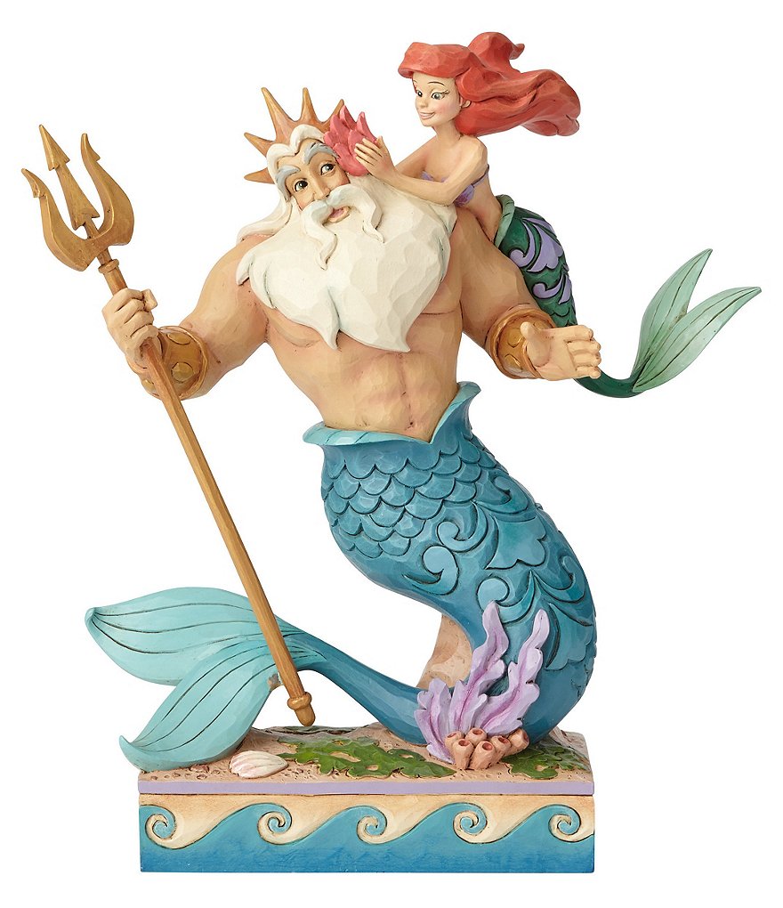 Disney Traditions by Jim Shore Ariel and Triton #double;Daddy's Little Princess#double; Figurine
