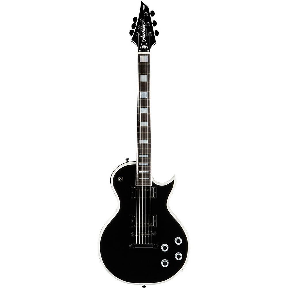 Jackson USA Signature Marty Friedman Electric Guitar Black With White Bevel