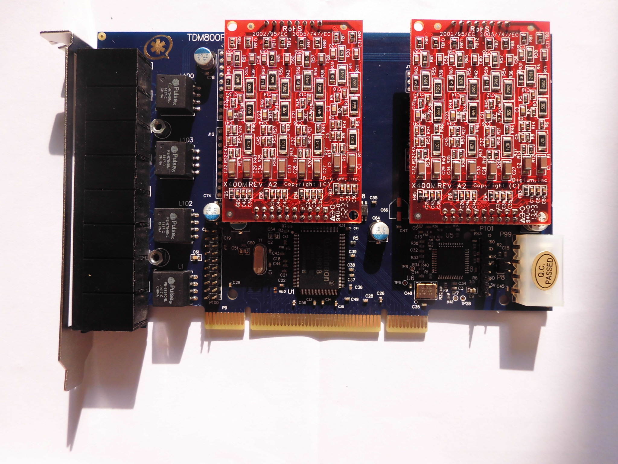 TDM800 TDM800P 8 fxo Ports PCI interface voip Analog Asterisk Card Support trixbox elastix freepbx,AEX800,X400M,S400M