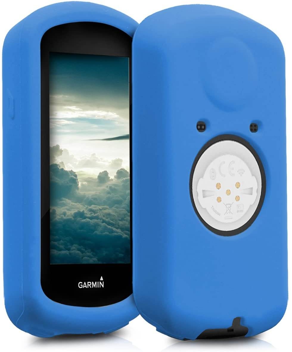 kwmobile Case Compatible with Garmin Edge 1030/1030 Plus - Soft Silicone Bike GPS Navigation System Protective Cover - Black