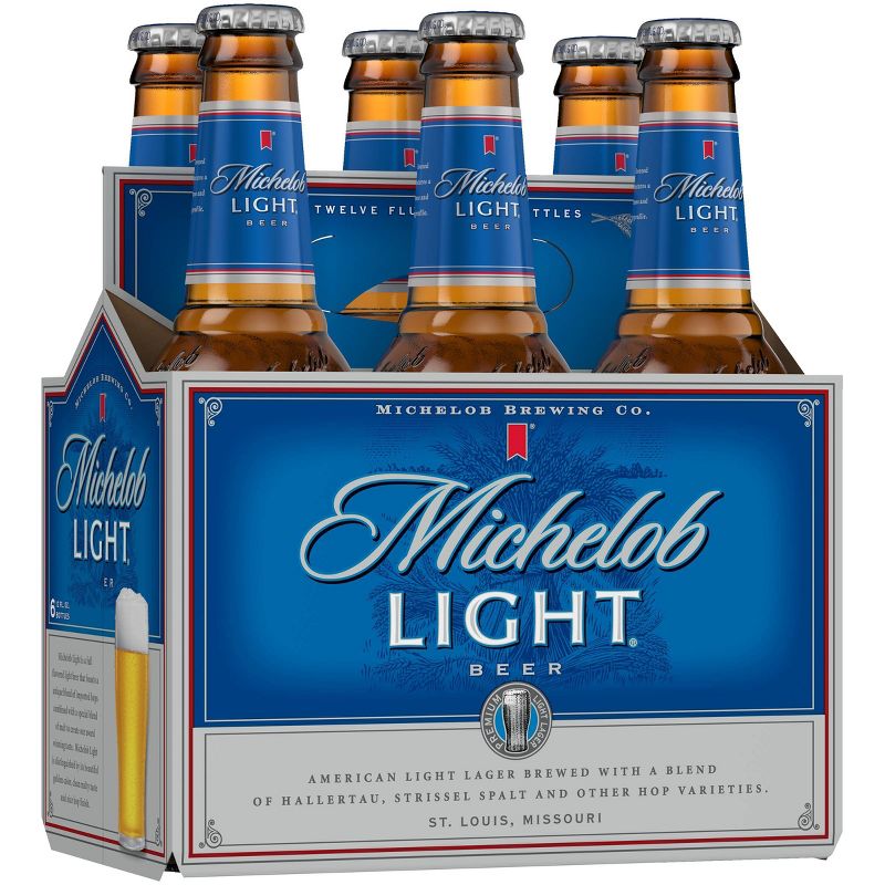 Michelob Light Beer - 6pk/12 fl oz Bottles
