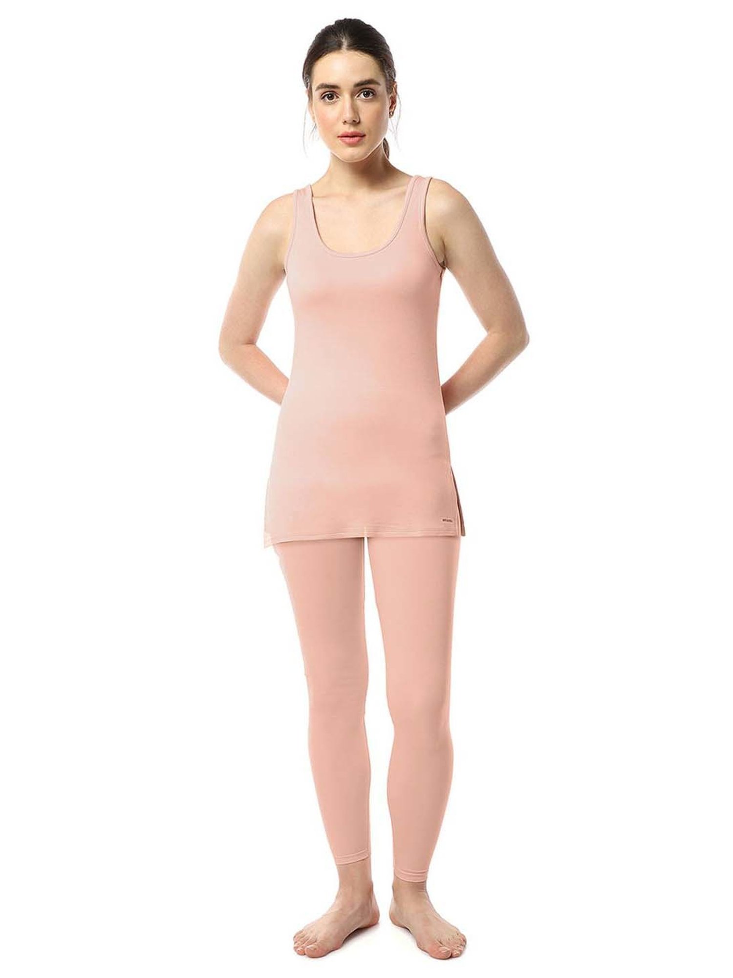 Amante Pink Plain Camisole