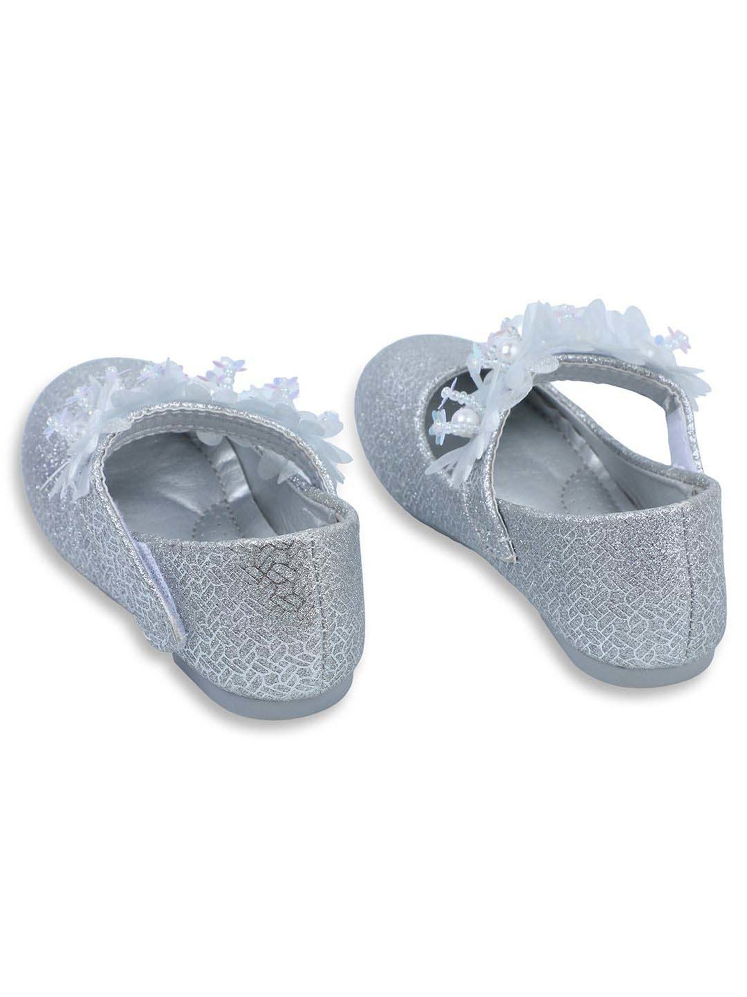 Shoetopia Kids Beige Toe Ring Sandals