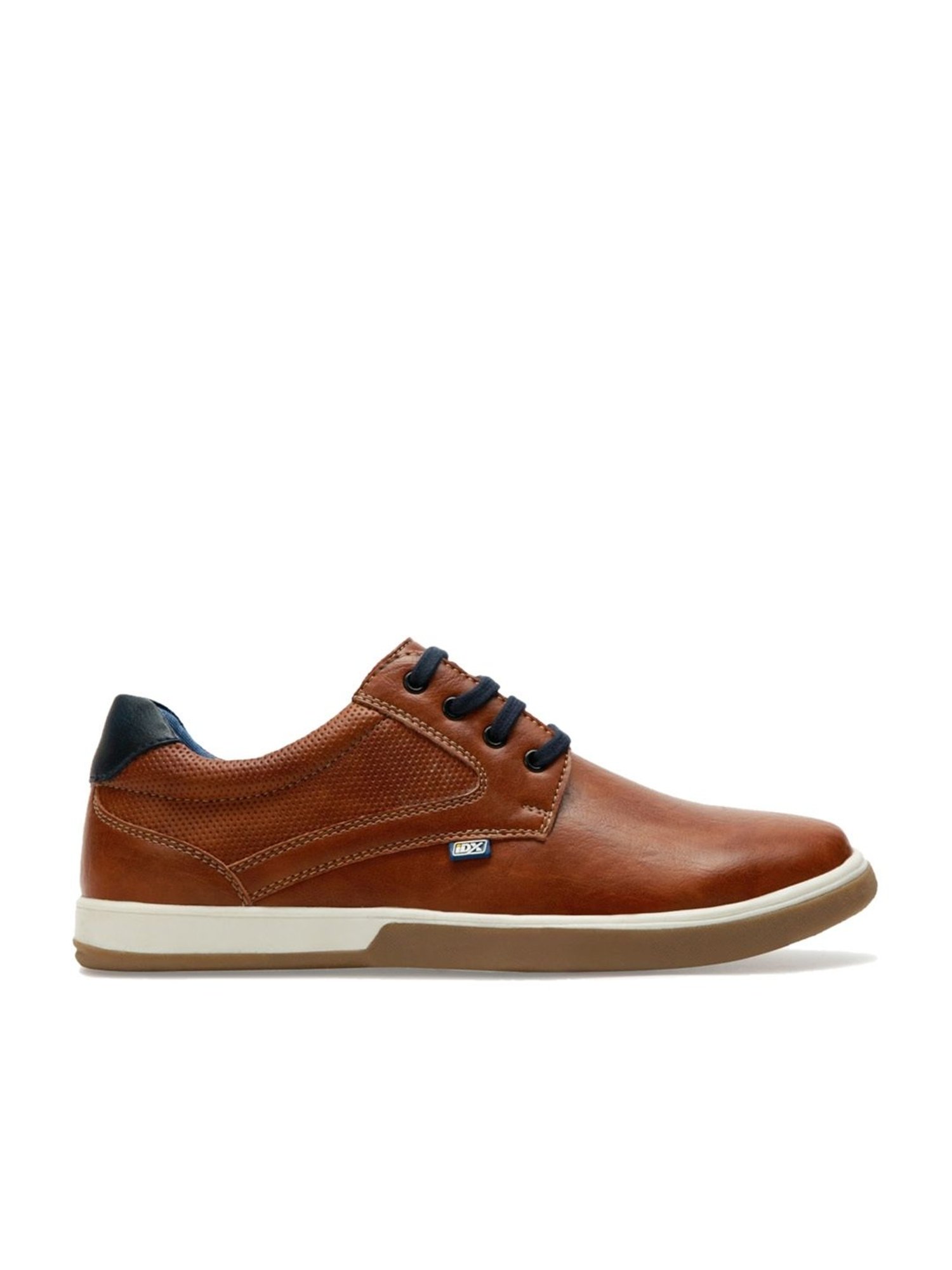 ID Men's Tan Derby Shoes