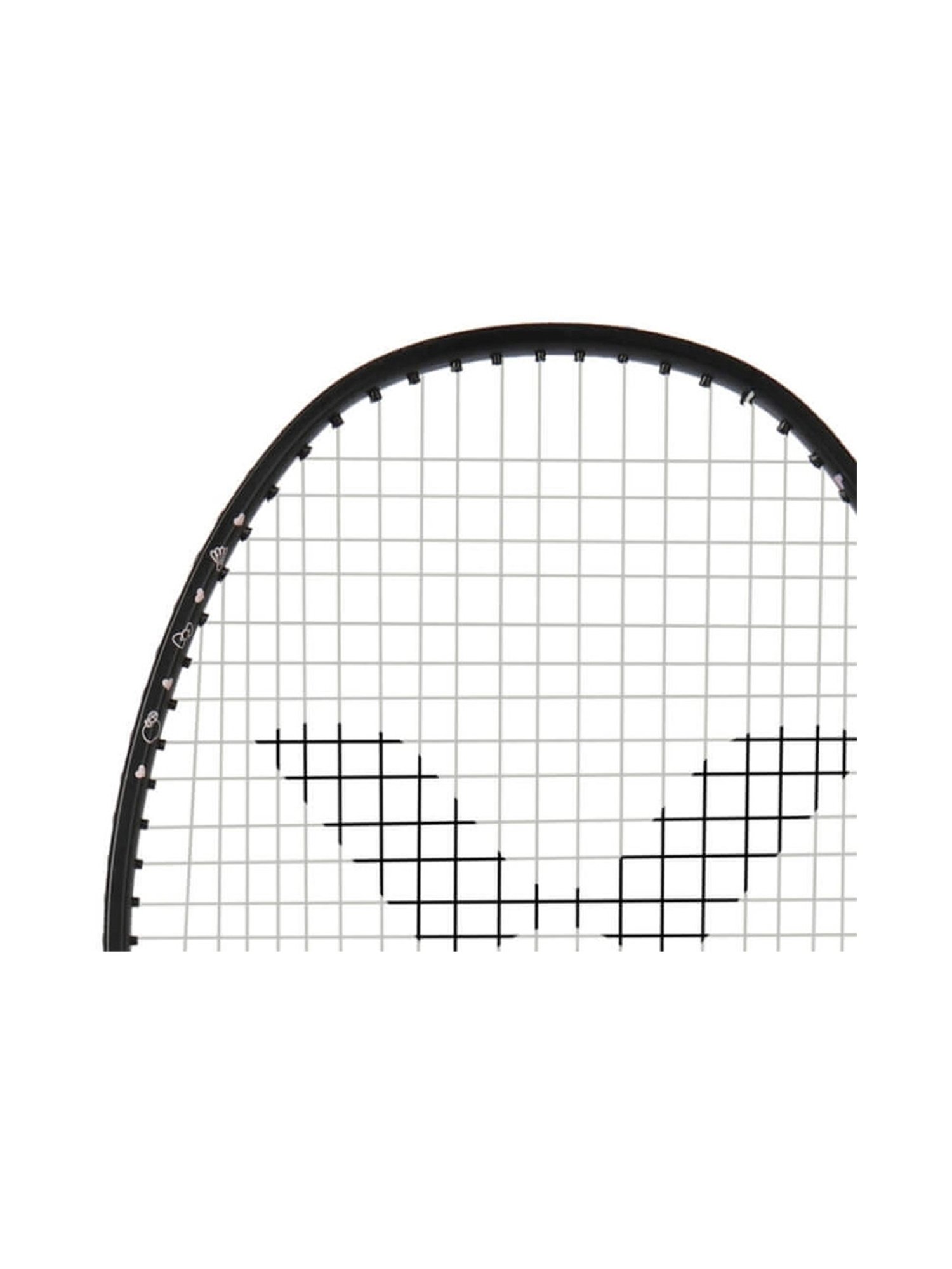 VICTOR HELLO KITTY Auraspeed Badminton Racket (Black) Size - 95gram