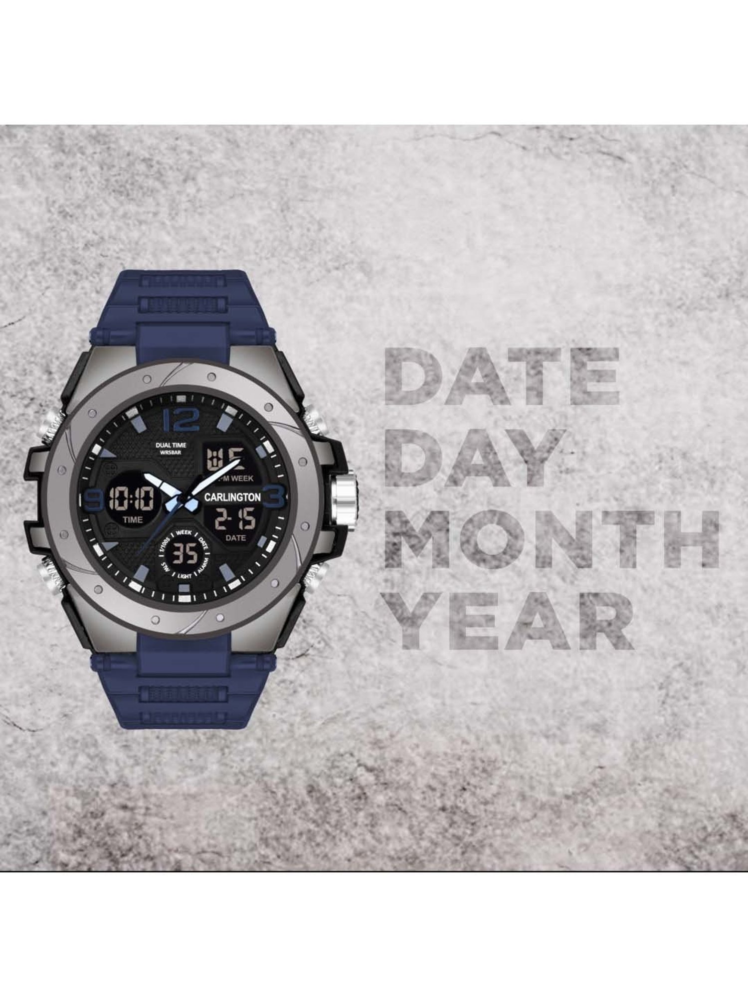 CARLINGTON Endurance 9105 Analog-Digital Watch for Men