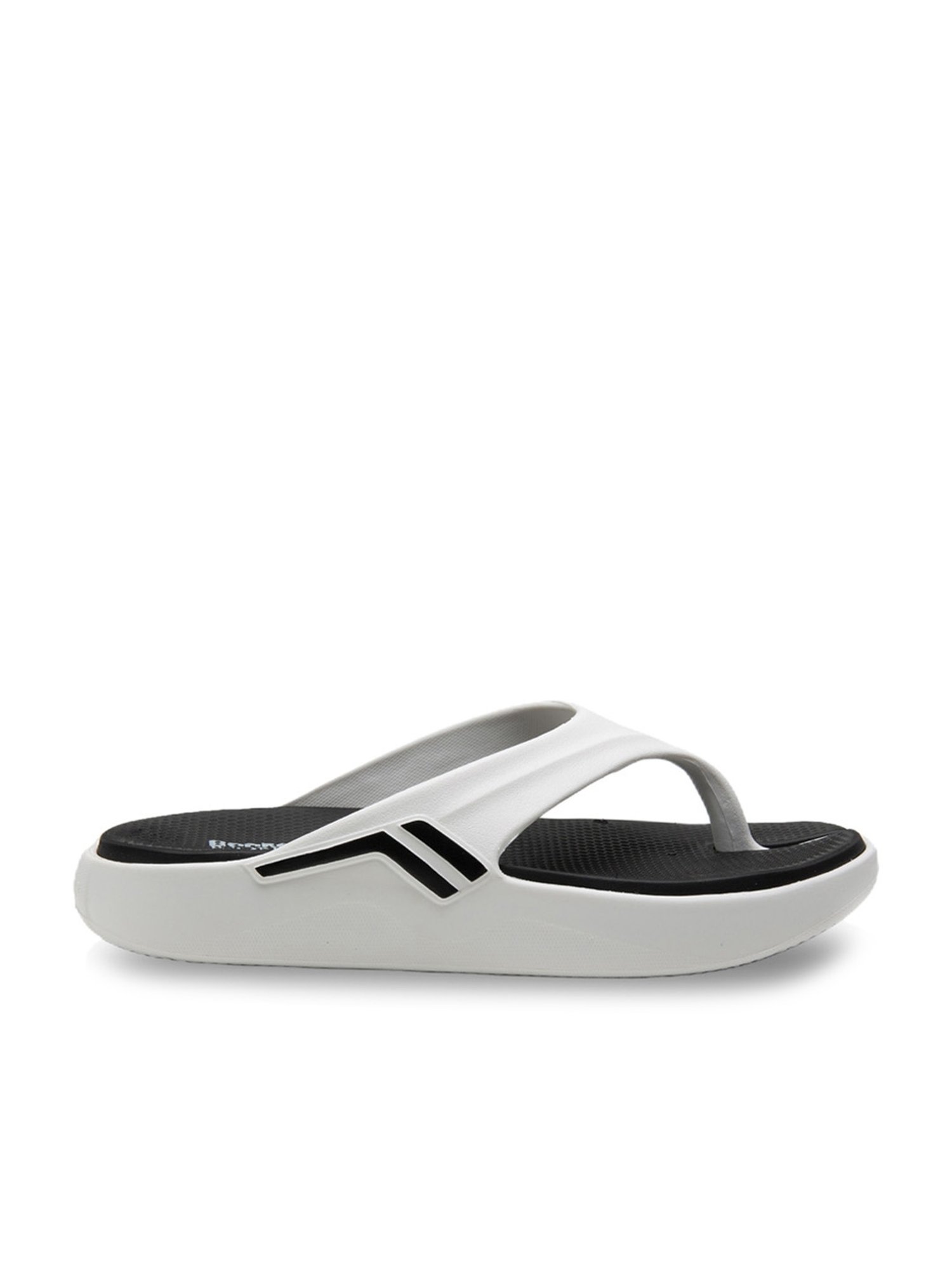 Iconics Women's Off White Flip Flops