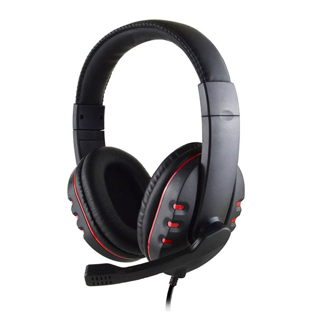 Wired Stereo Headset For PS4 Gaming Comfortable Headphone with Hi Sound Quality Stability Omnidirectional Micphone 20 hz-2khz