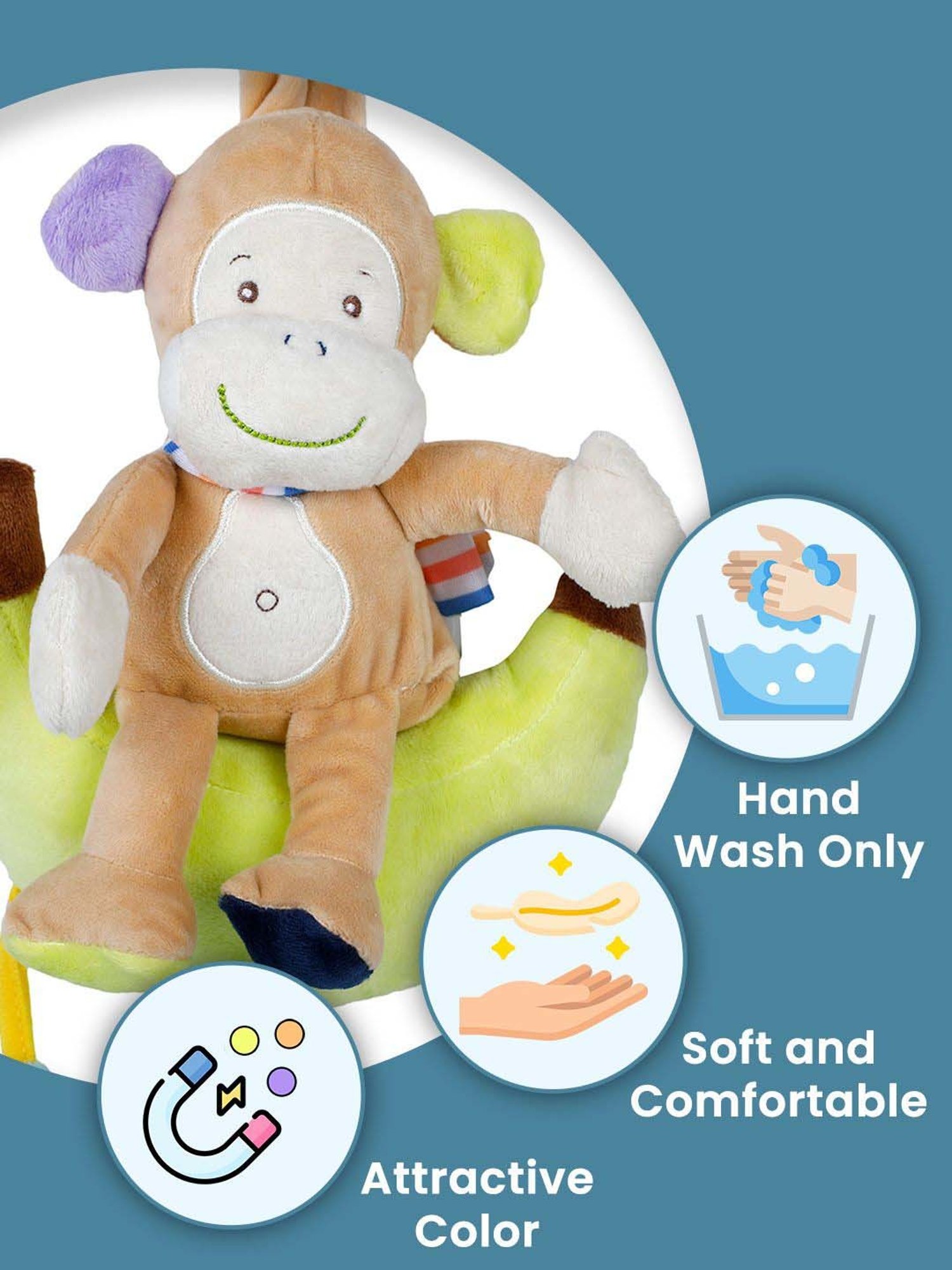 Baby Moo Kids Green Pulling Toy