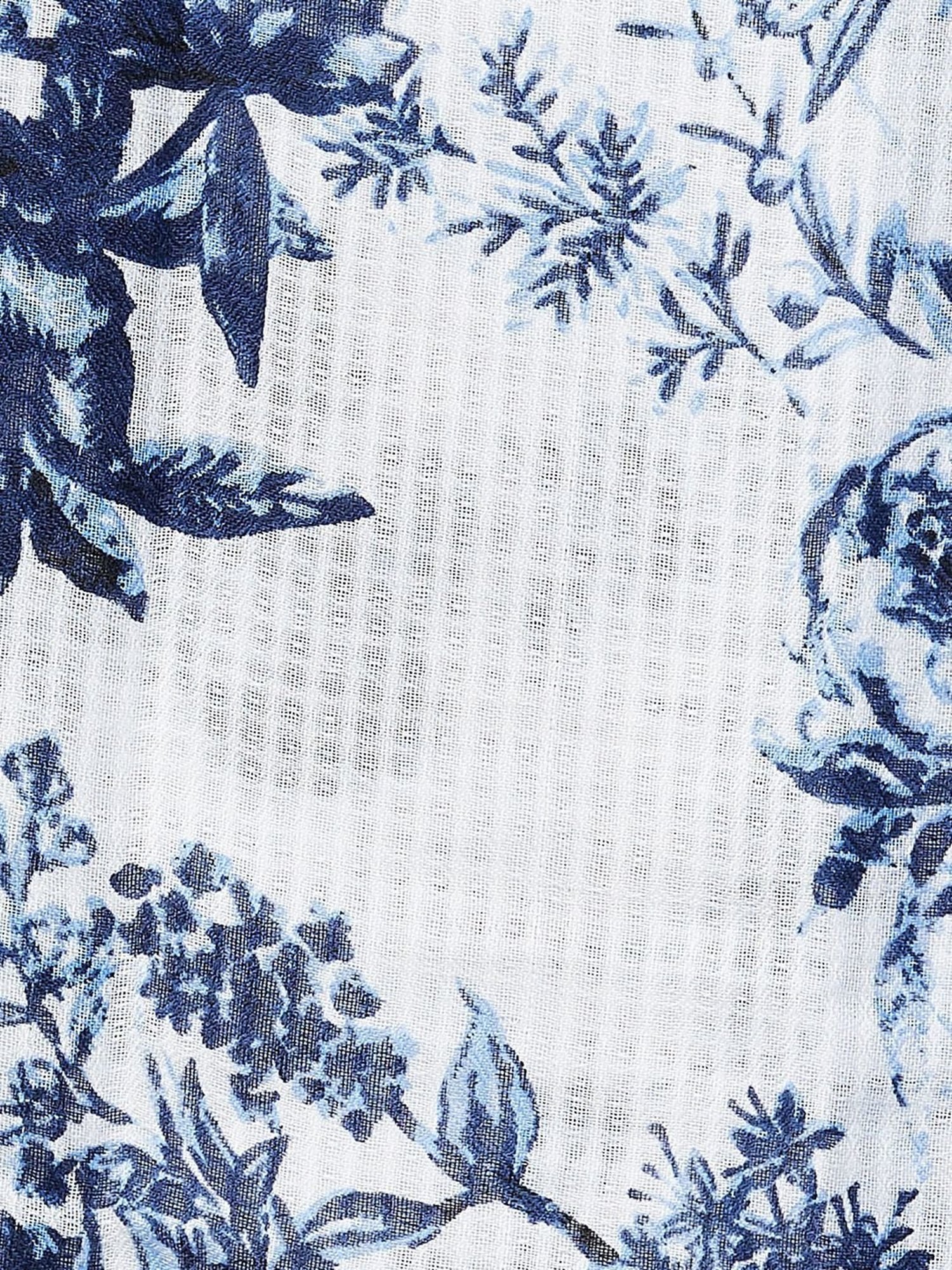 Ginger by Lifestyle Blue Printed Stole