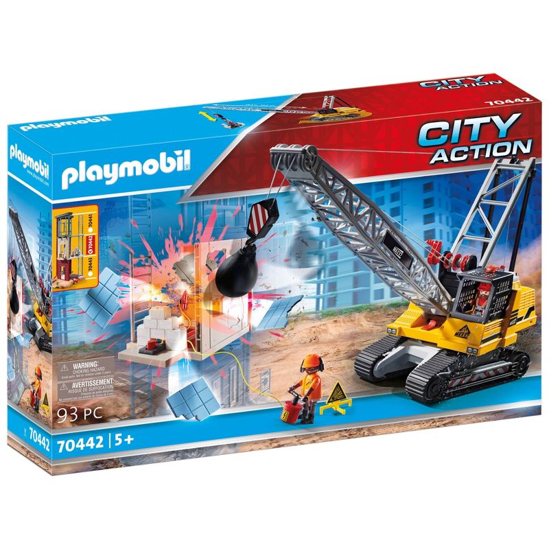 Playmobil Cable Excavator with Building Section