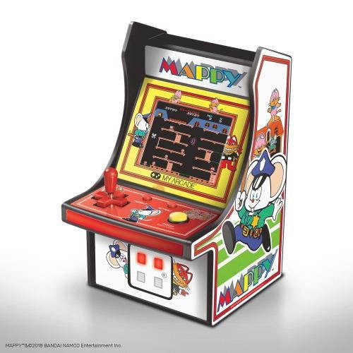 MY ARCADE Bandai Namco MAPPY 6" Micro Arcade Machine Portable Handheld Video Game