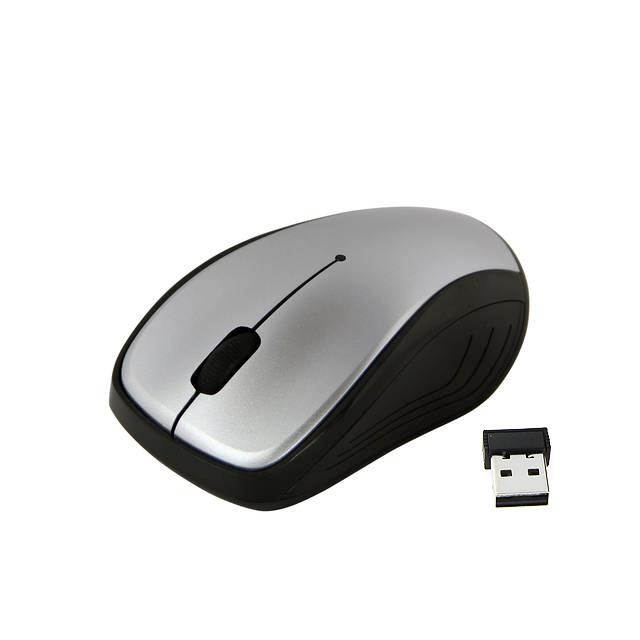 Mo-818Sl Optical Wireless Mouse (Silver)