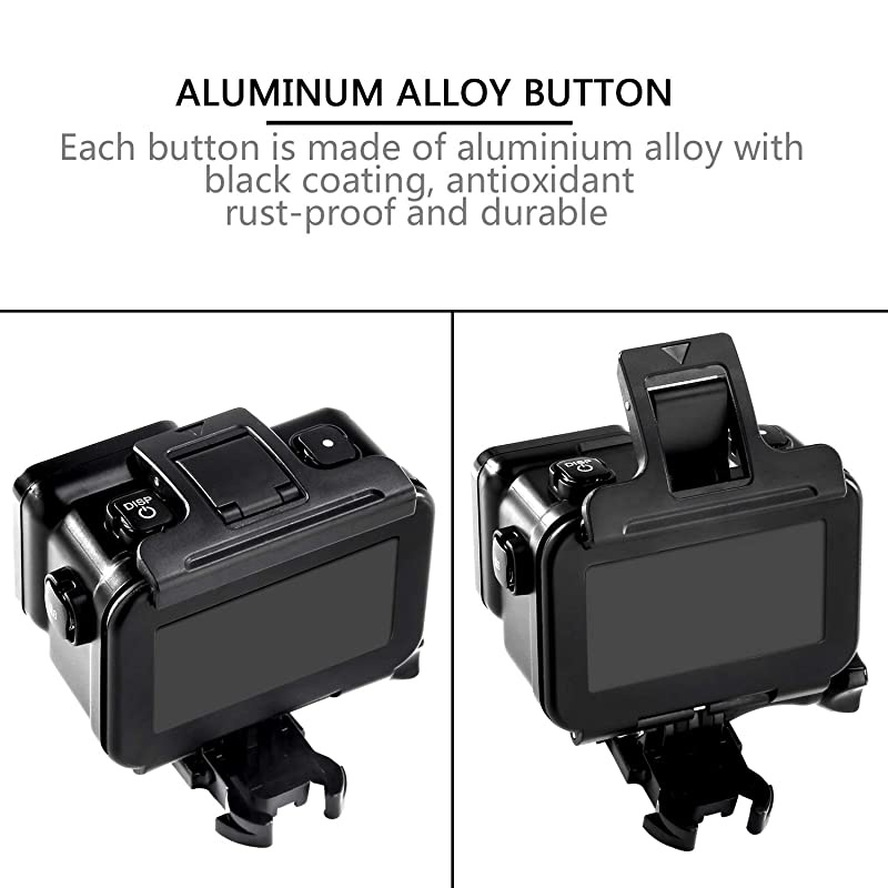 Case for DJI OSMO Action Camera Accessories, Housing Case Protective Shell with Anti Fog Inserts Suitable for Underwater Diving Photography 200FT/61M