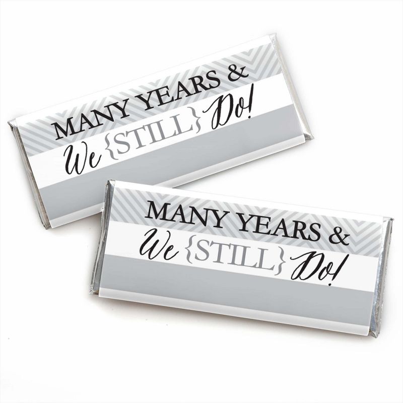 2ct Silver Anniversary Mug Set