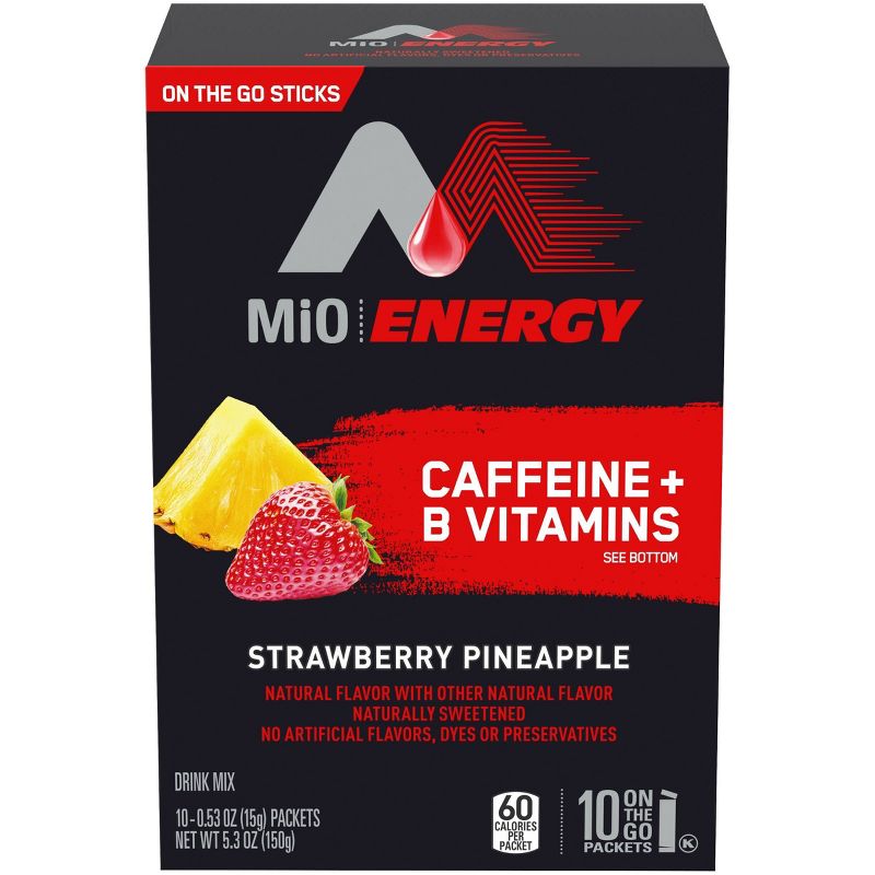 MiO Energy Strawberry Pineapple Drink Mix - 10pk/0.53oz Packets