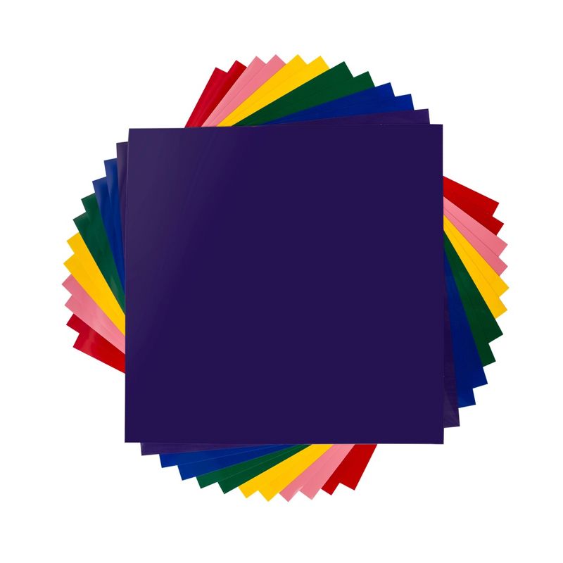 Cricut 6ct 12"x12" Everyday Iron-On Rainbow Sampler