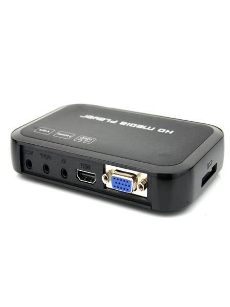 USB Full HD 1080p HDD Media Player HDMI VGA MKV H.264