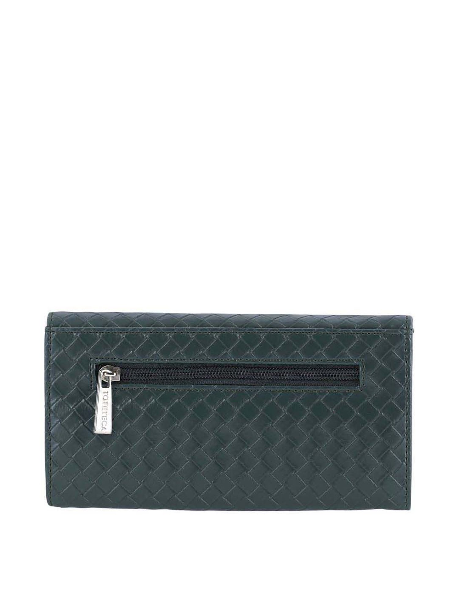 Toteteca Green Solid Wallet for Women