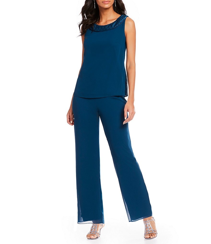 Alex Evenings Stretch Velvet Long Sleeve Ruched Beaded Accent Collar Boat Neck Blouse