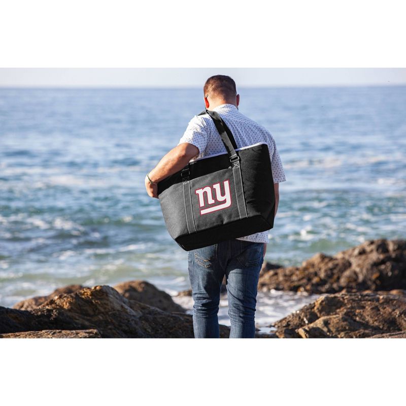 New York Giants Tahoe Cooler Tote by Picnic Time Black - 22.188qt