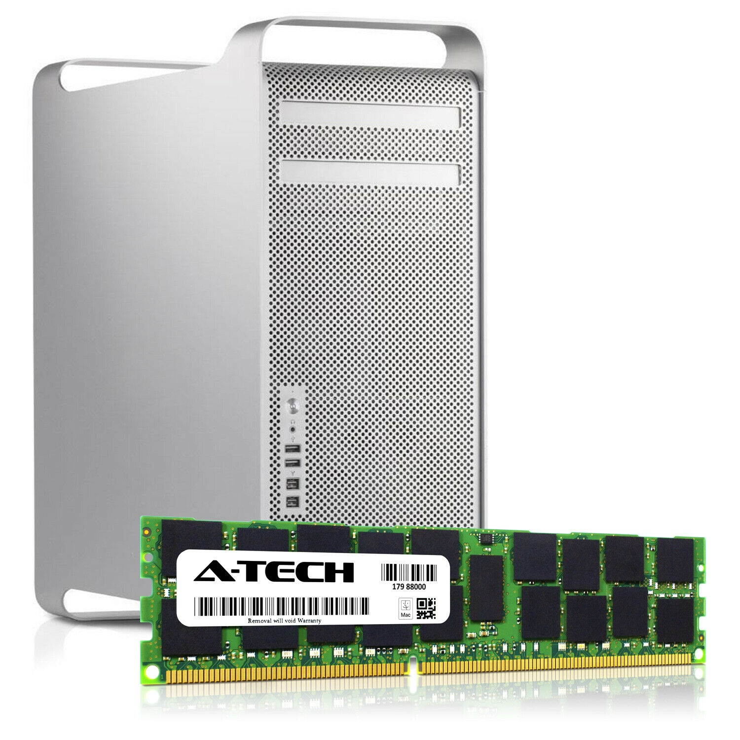 128GB KIT 8X 16GB PC3-8500 REGISTERED  Mac Pro A1289 MC561LL/A MEMORY RAM