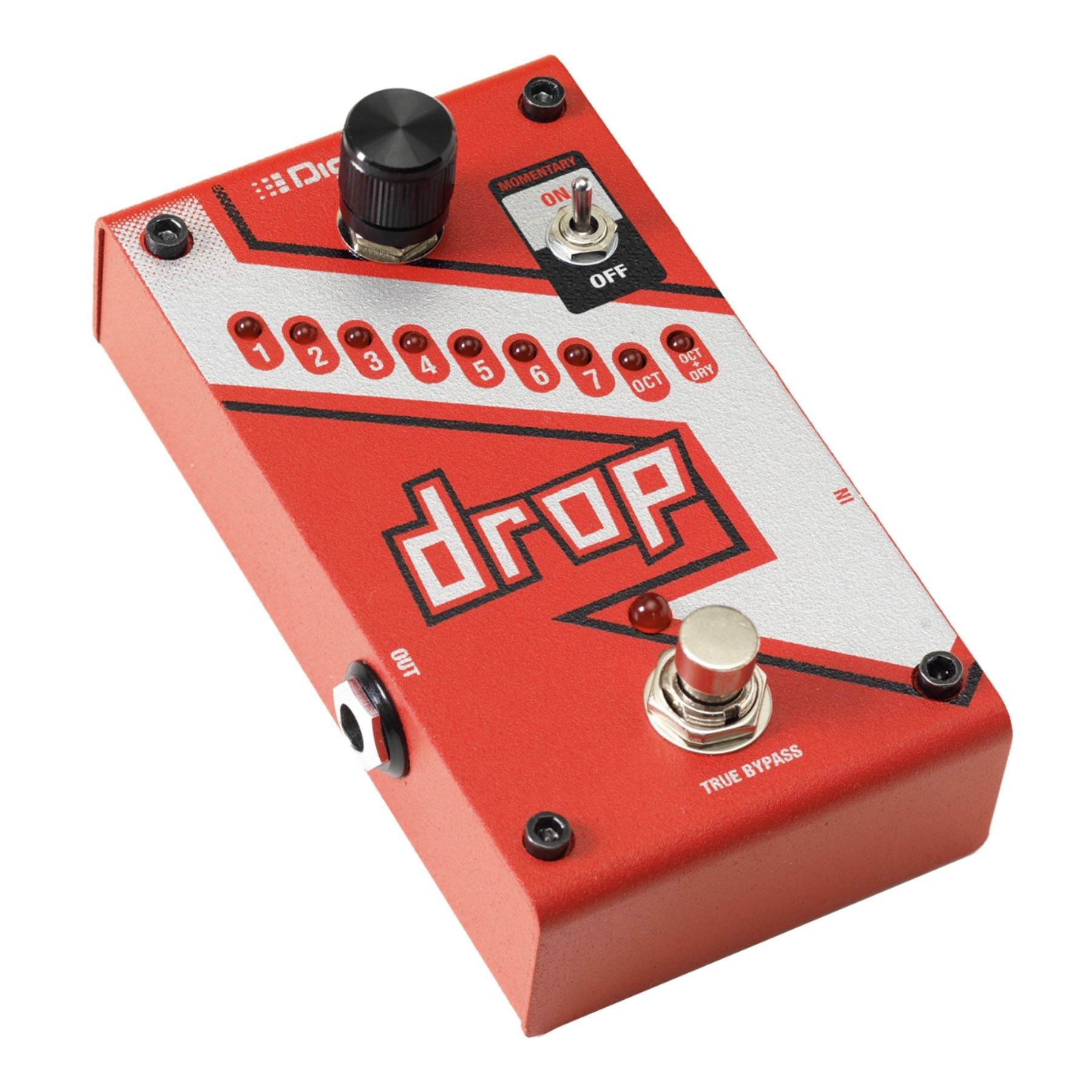 Digitech Drop Polyphonic Drop Tune Pitch Shifter pedal