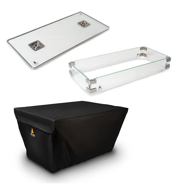 Outland Living 3-Piece Accessory Set for Rectangle Fire Table Model 403, 404