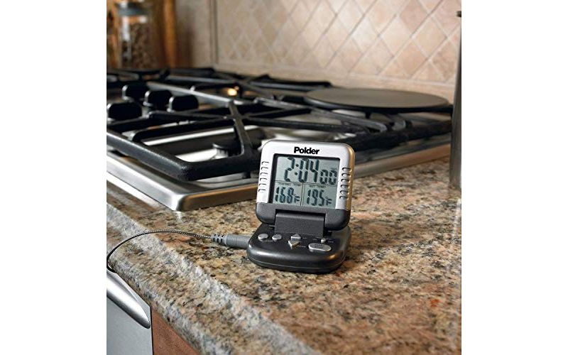 Polder Clock time stopwatch white