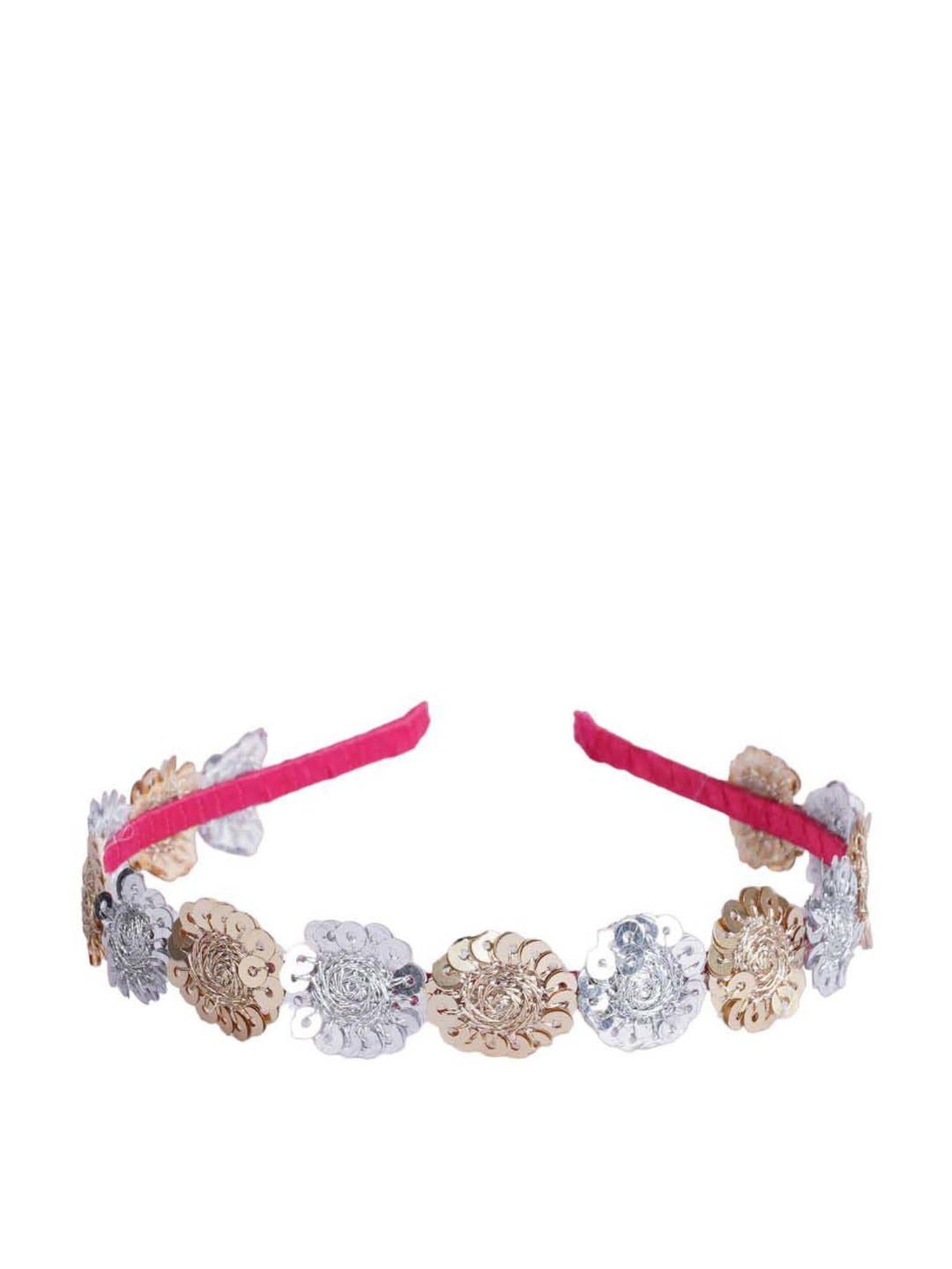 Choko Multicolour Embroidered Hair Band